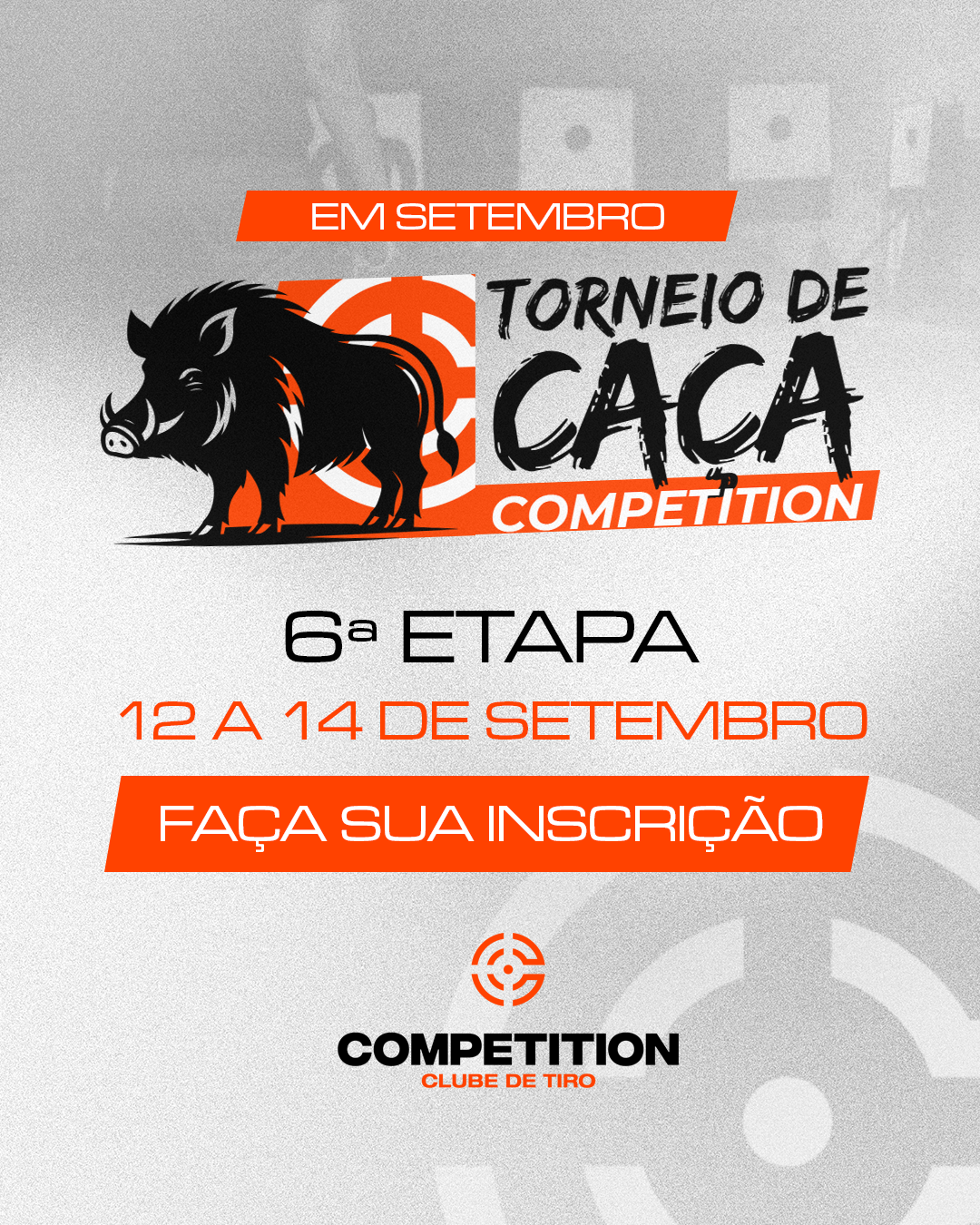 Prova de tiro Torneio de Caça Competition